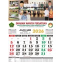 Kalender 38 X 64 Cm, Tahun 2026